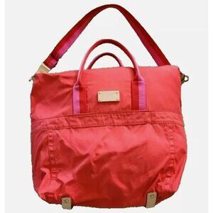 Kate Spade nylon/canvas/leather travel cross body bag